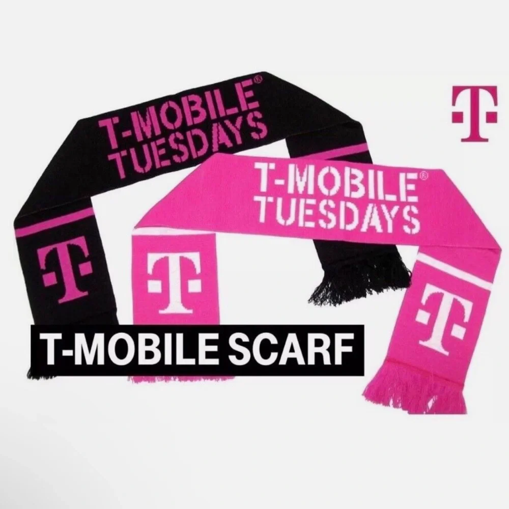 Pink T-Mobile Tuesdays Scarf